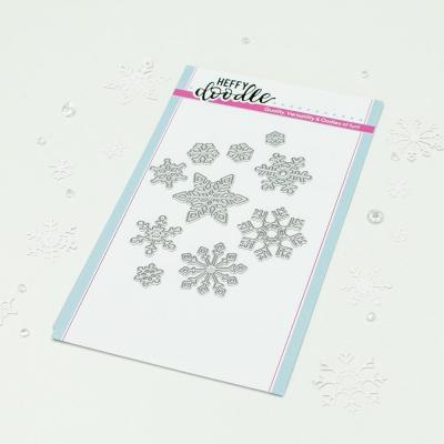 Heffy Doodle Cutting Dies - Snazzy Snowflakes