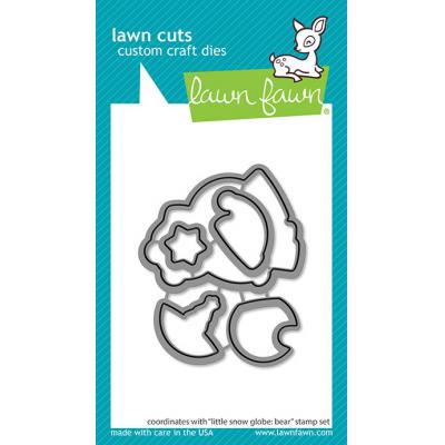 Lawn Fawn Lawn Cuts - Little Snow Globe: Bear