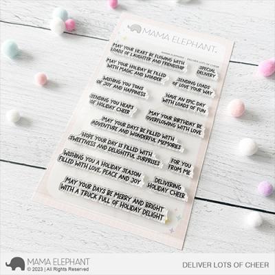 Mama Elephant Stempel - Deliver Lots of Cheer