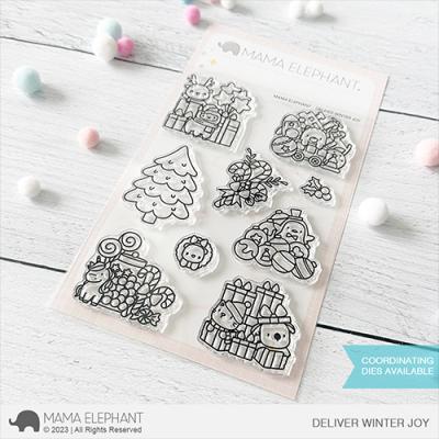 Mama Elephant Stempel - Deliver Winter Joy