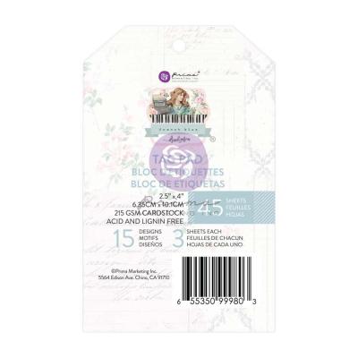 Prima Marketing French Blue - Tag Pad