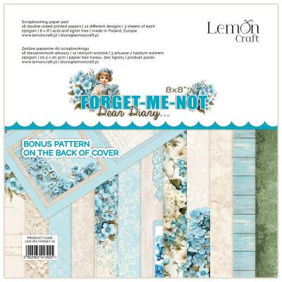 LemonCraft Dear Diary Forget-Me-Not - Paper Pad