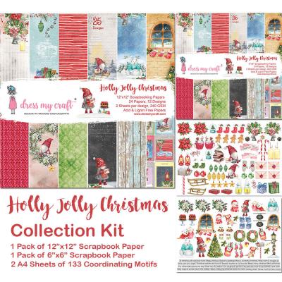 Dress My Craft Holly Jolly Christmas - Collection Kit