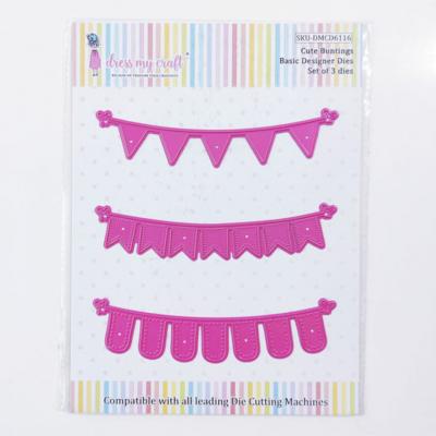 Dress My Craft Cutting Die - Cute Buntings