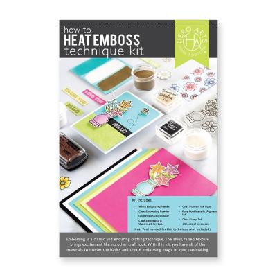 Hero Arts Technique Kit - How to Heat Emboss