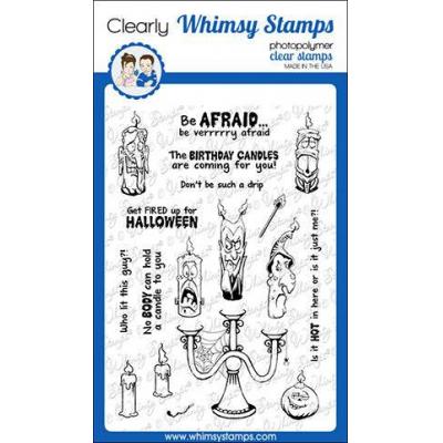 Whimsy Stamps Stempel - Candle Creeps