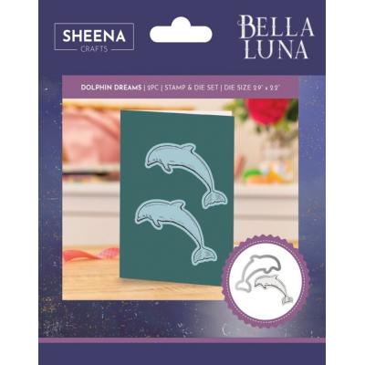 Crafter's Companion Sheena Crafts Bella Luna - Dolphin Dreams