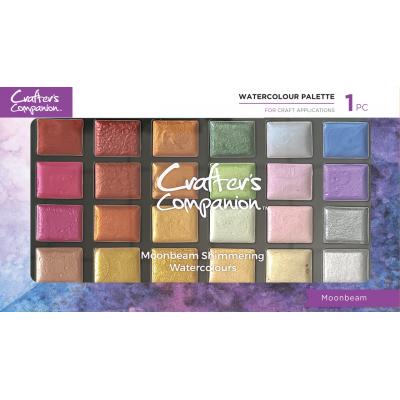 Crafter's Companion Shimmer Watercolour Palette Moonbeam