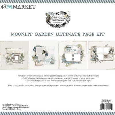 49 and Market Vintage Artistry Moonlit Garden - Ultimate Page Kit