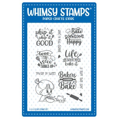 Whimsy Stamps Stempel - Just Roll with It