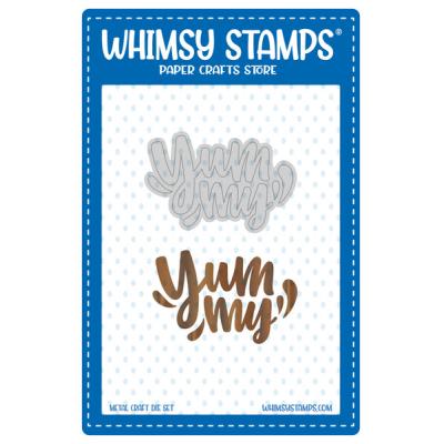 Whimsy Stamps Die Set - Yummy Word