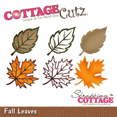 Scrapping Cottage Cutz - Fall Leaves