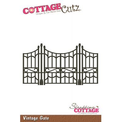 Scrapping Cottage Cutz - Vintage Gate