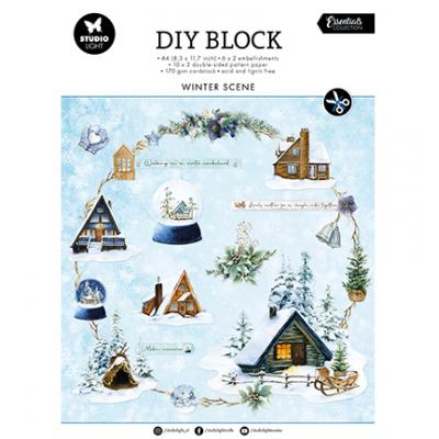 StudioLight DIY Block - Winter Scene