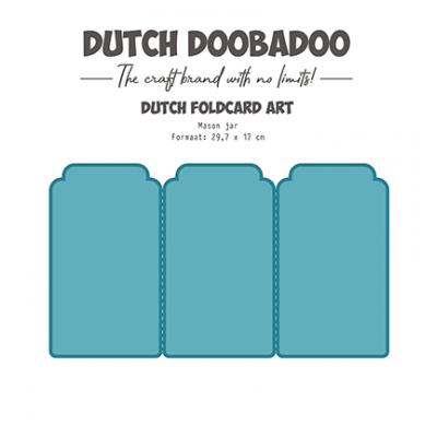 Dutch DooBaDoo Stencil - Mason Jar