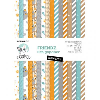 StudioLight Paper Pad - Pawerful Friendz