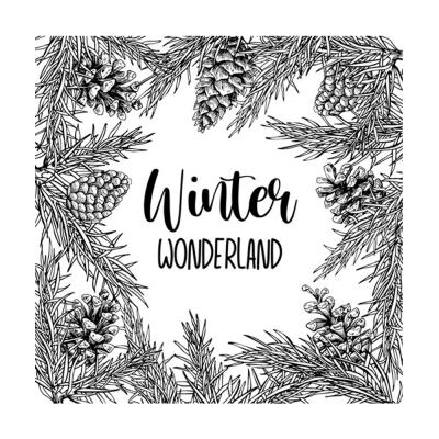Crafty Individuals Stempel - Winter Wonderland