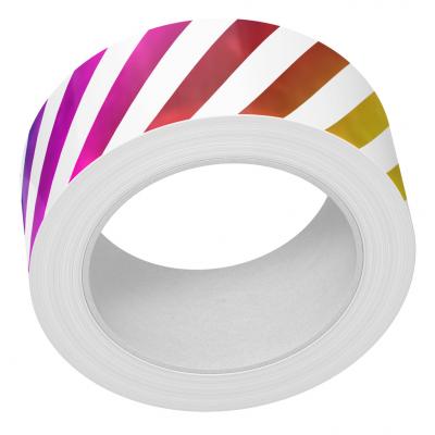 Lawn Fawn Washi Tape - Diagonal Rainbow Stripes