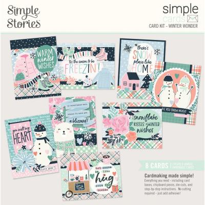Simple Stories Winter Wonder - Simple Cards Kit