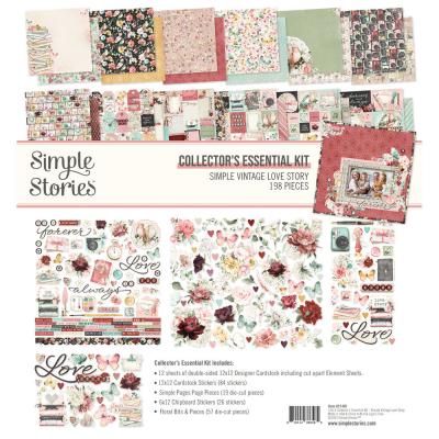 Simple Stories Simple Vintage Love Story - Collector's Essential Kit