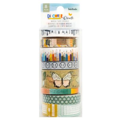 American Crafts Vicki Boutin Discover + Create - Washi Tape Spools