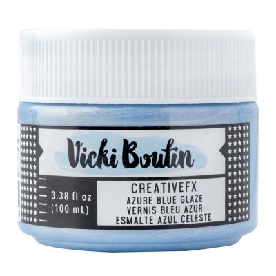 American Crafts Vicki Boutin Discover + Create - Creativefx Azure Blue Glaze