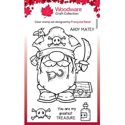 Woodware Stempel - Pirate Gnome