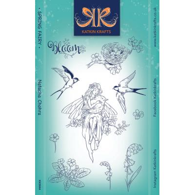 Katkin Krafts Stempel - Spring Fairy