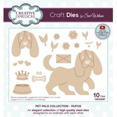 Creative Expressions Craft Die - Pet Pals Rufus