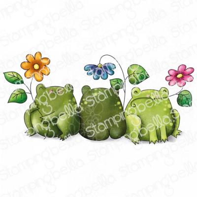 Stamping Bella Stempel - Frogs & Flowers