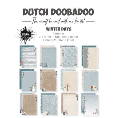 Dutch DooBaDoo Paper Pack - Winter days