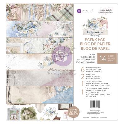 Prima Marketing Bohemian Heart - Paper Pad