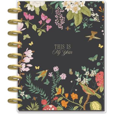 Me & My Big Ideas Happy Planner 12-Month Undated Classic Planner - Feathers & Flowers
