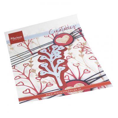 Marianne Design Cutting Dies - Open Heart Sprig