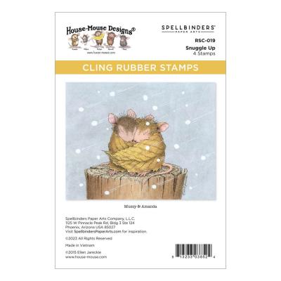 Spellbinders House Mouse Stempel Snuggle Up