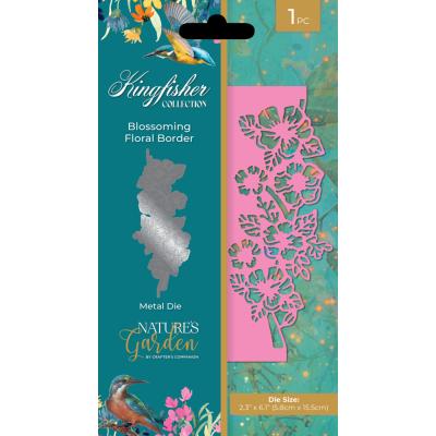 Crafter's Companion Kingfisher Collection - Blossoming Floral Border
