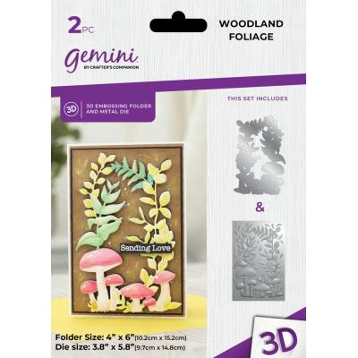 Gemini Embossingfolder - Woodland Foliage