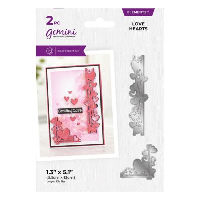 Gemini Cutting Die - Love Hearts