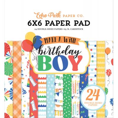 Echo Park Make a Wish Birthday Boy - Paper Pad