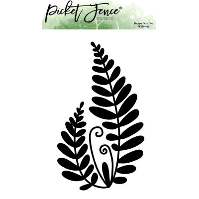 Picket Fence Studios Metal Dies - Layering Flora: Happy Fern