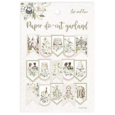 Piatek13 Love and Lace - Paper Die-Cut Garland