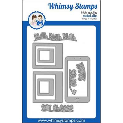 Whimsy Stamps Die Set - Selfie