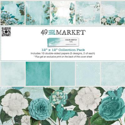 49 and Market Color Swatch Teal - Collection Pack