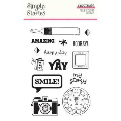 Simple Stories True Colors - Stempel