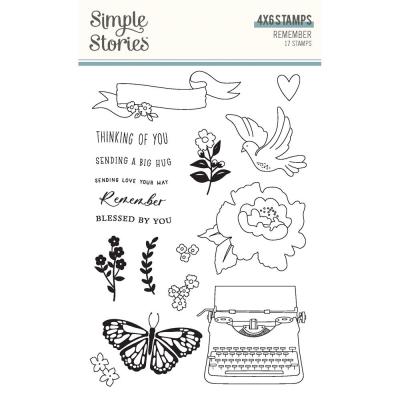 Simple Stories Remember - Stempel