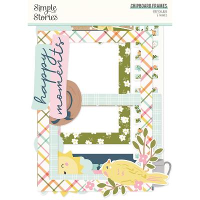 Simple Stories Fresh Air - Chipboard Frames