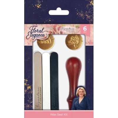 Crafter's Companion Floral Elegance - Wax Seal Kit