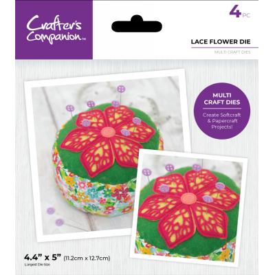 Crafter's Companion Metal Dies - Lace Flower