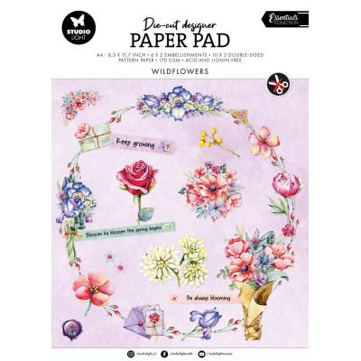 StudioLight Die-Cut Paper Pad - Wildflowers