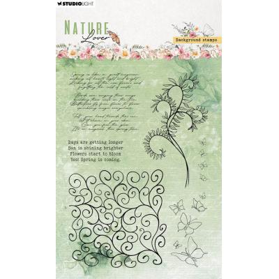 Studio Light Nature Lover - Background Stamps